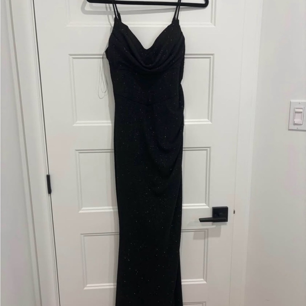 Windsor Black Glitter Dress